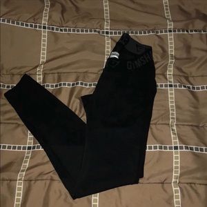 Gymshark black workout legging/